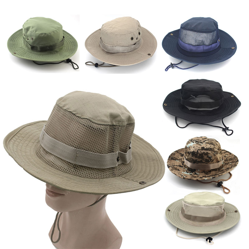 Mens Outdoor Hunting Hats - Men & Women Sun Hat Camouflage