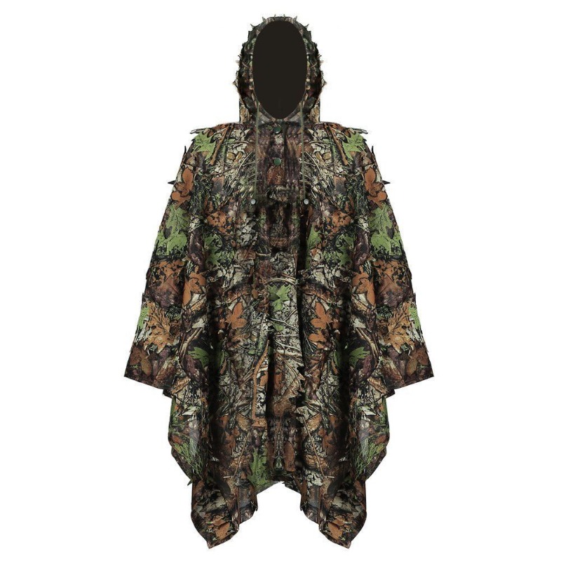 Outdoor Hunting Tv - Adult Outdoor Ghillie Suit Lifelike 3D