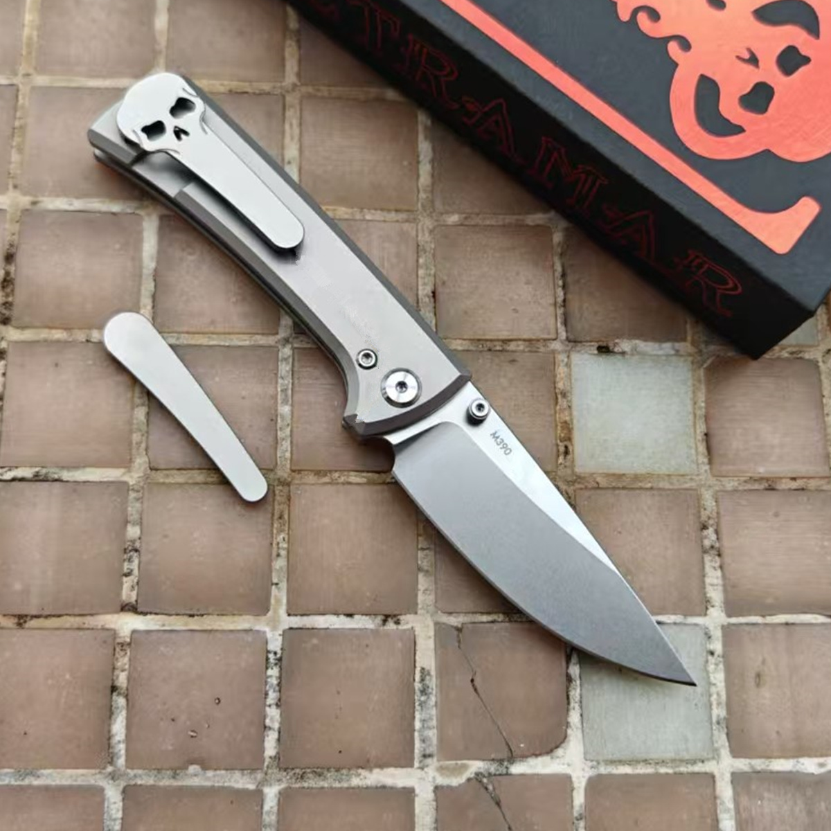 Hunting Outdoor Logos - Chaves RCK9 Ultramar Ceramic Bearing Titanium