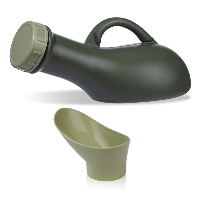 Outdoor Hunting Toilet - Portable Urinal 1000ml Spill Proof Urinal