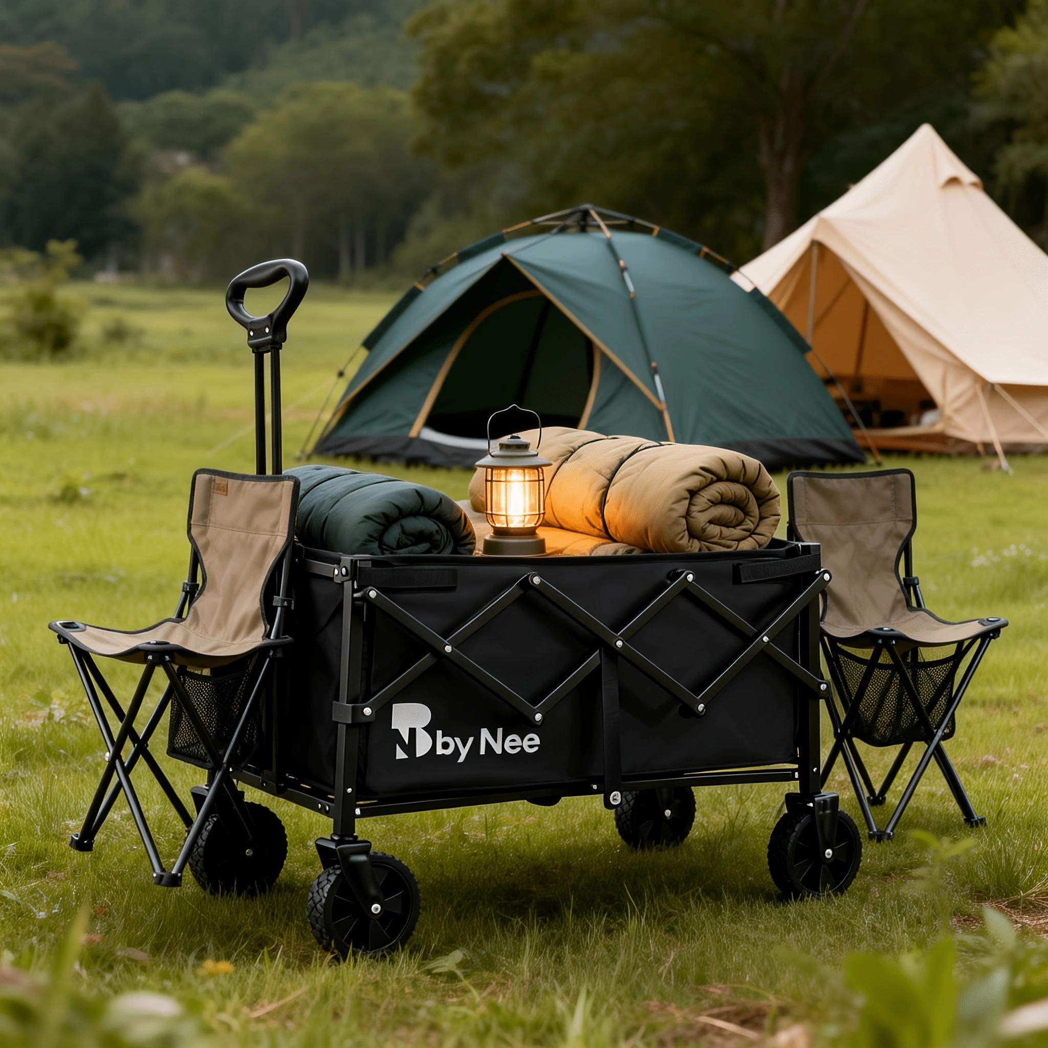 Hunting Outdoor Shop - Heavy Duty Foldable Wagon Cart Collapsible