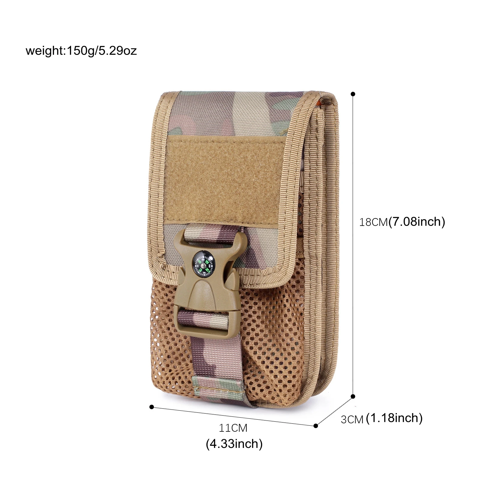 Molle Double-layer Mobile Phon - огляд і ціна Hunting Outdoors Card