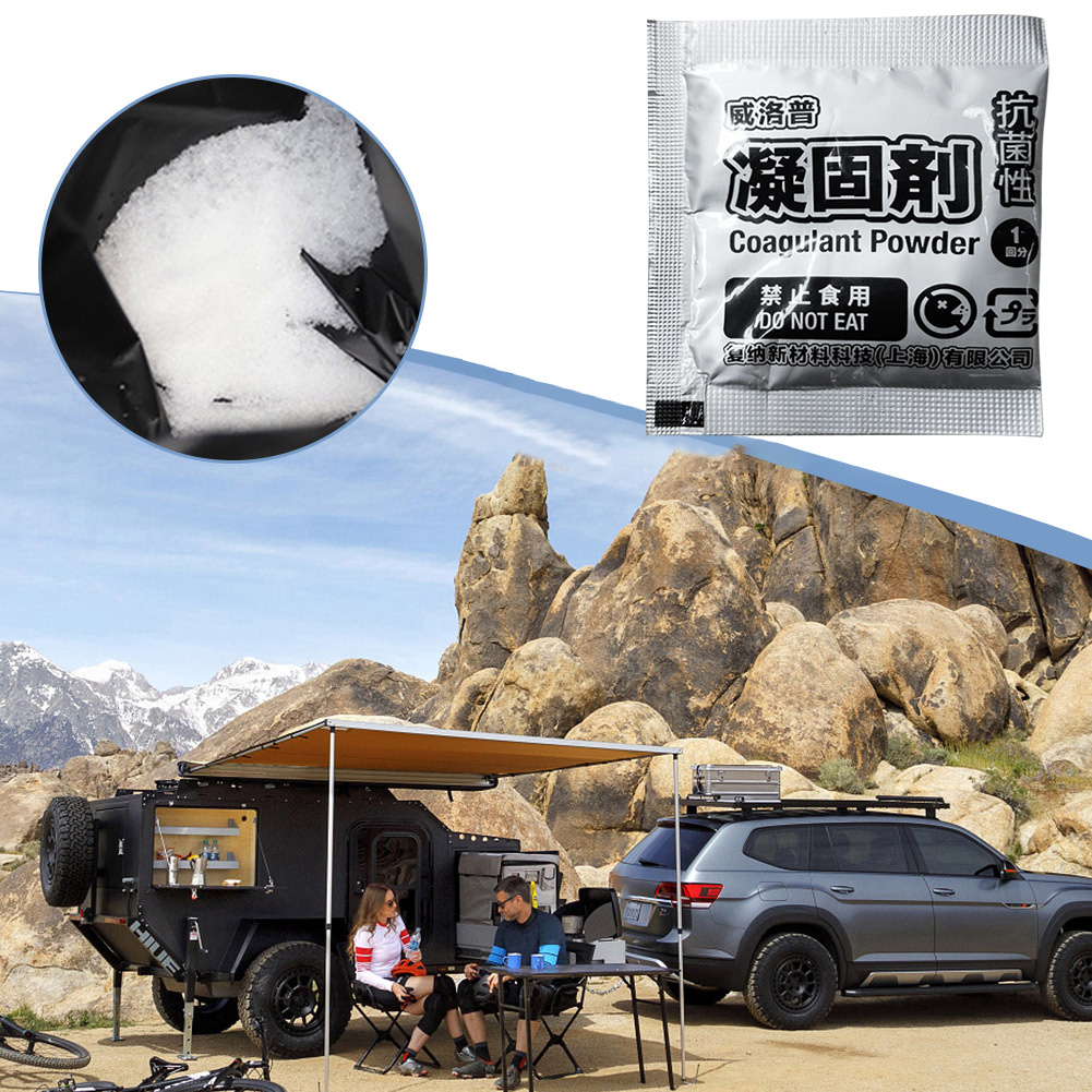 48Pcs Portable Toilet Powder E - огляд і ціна Outdoor Hunting Toilet