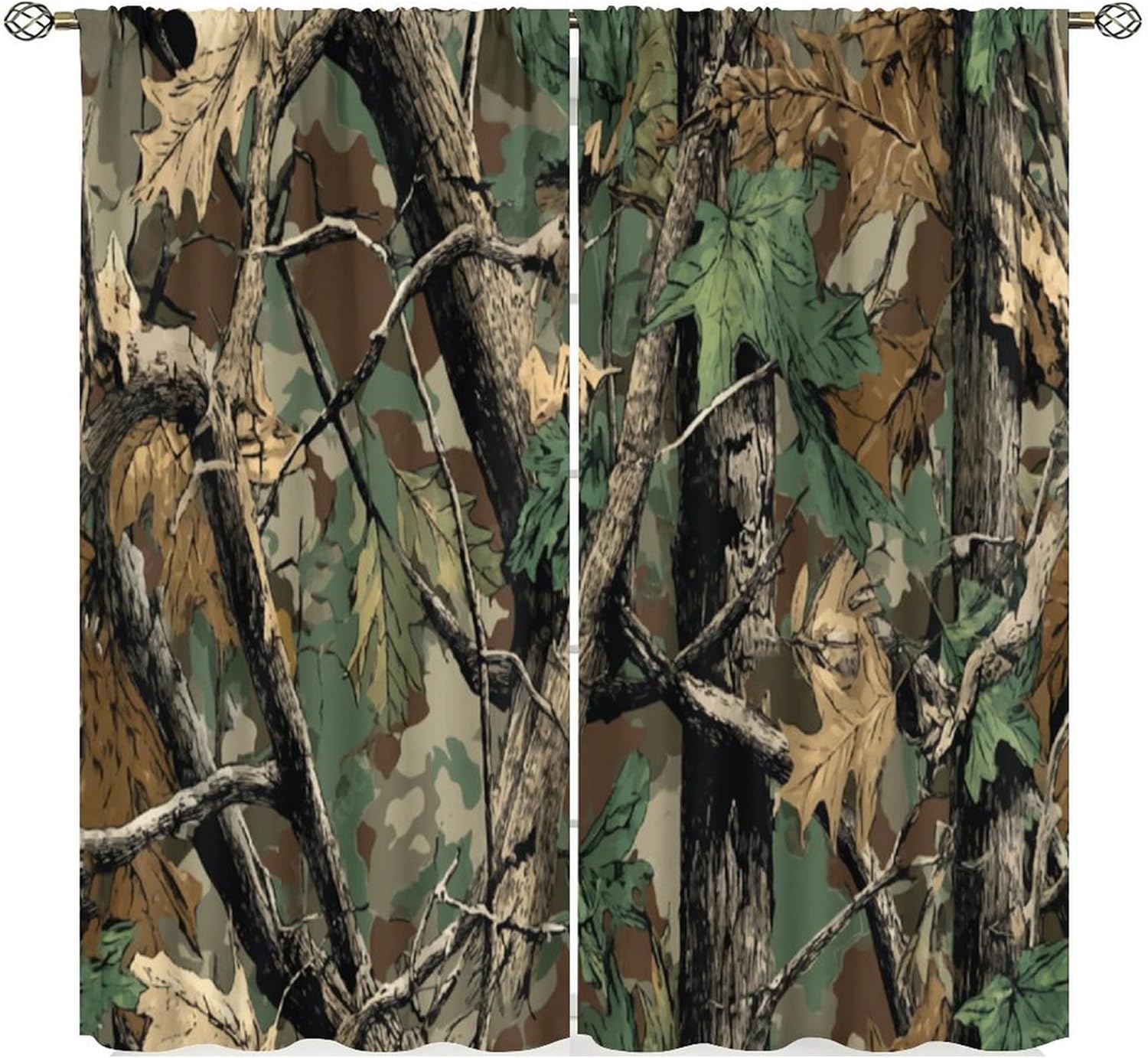 Forest Camouflage Curtains, Fo - огляд і ціна Hunting And Camping In Forest
