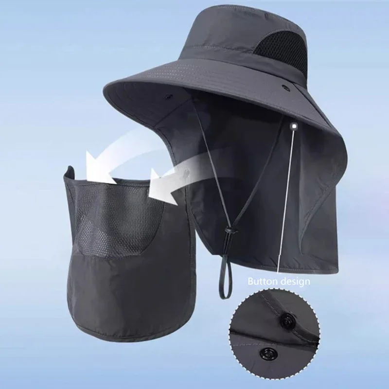 Summer Sun Hats UV Protection  - огляд і ціна Mens Outdoor Hunting Hats