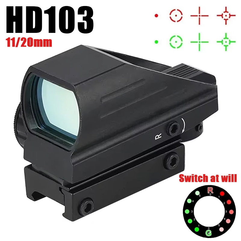 Tactical HD103 Red Green Dot 4 - огляд і ціна Outdoor Hunting Rifle