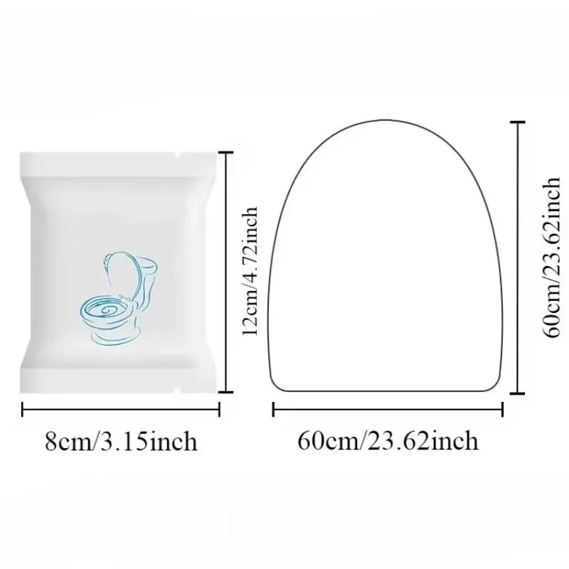 50/20/10pcs Portable Disposabl - огляд і ціна Outdoor Hunting Toilet