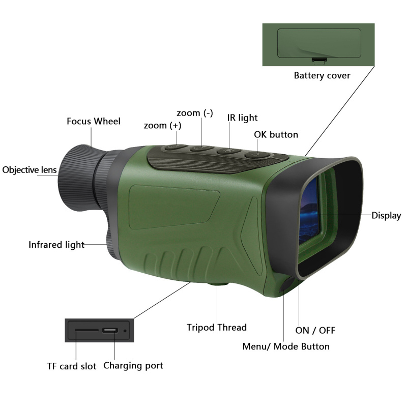 Night vision device for outdoo - огляд і ціна Outdoor Hunting Videos