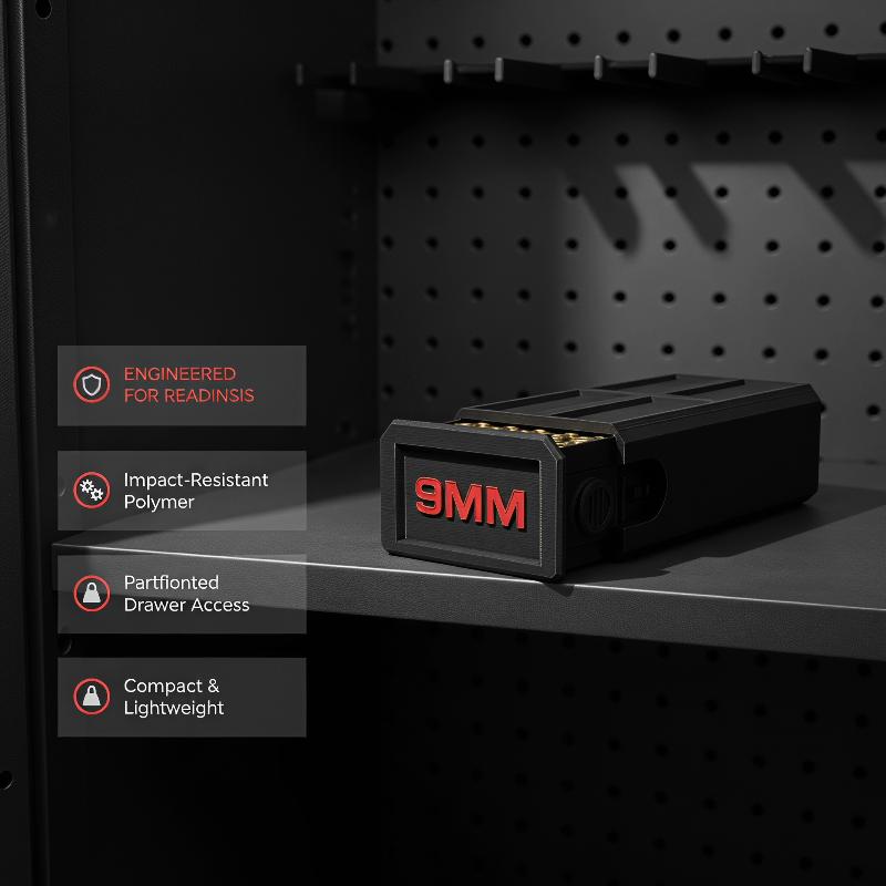 3D Printed 9mm  Storage Case 5 - огляд і ціна Hunting Outdoor Store
