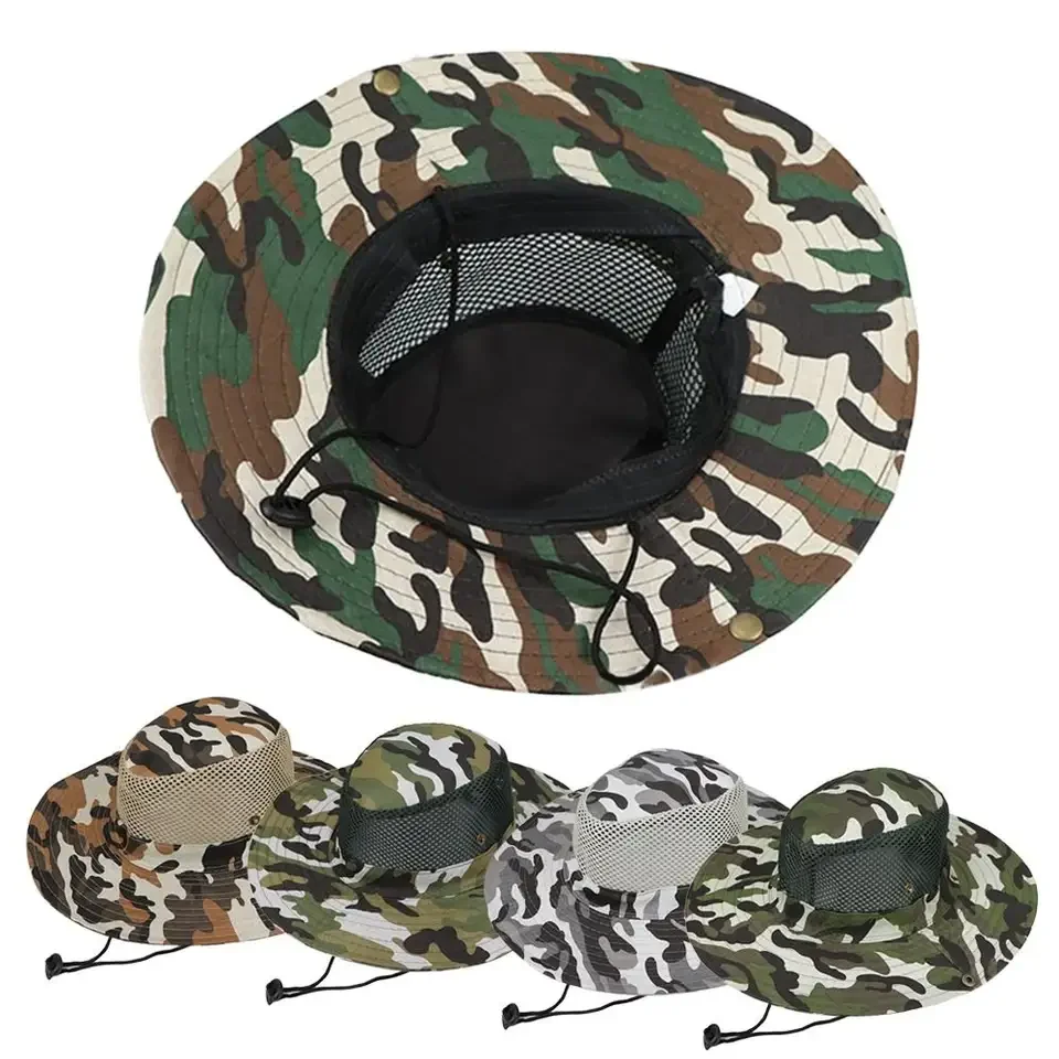 Fishing UV Protection Camoufla - огляд і ціна Mens Outdoor Hunting Hats