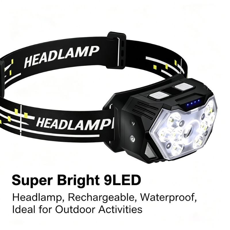 High Bright LED Headlamp Type- - огляд і ціна Hunting Outdoor Jobs