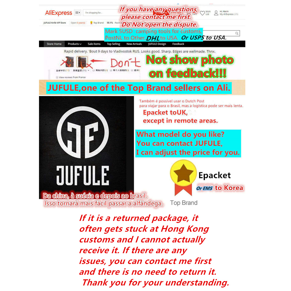 JUFULE Best Foam Bugout 535 Ba - огляд і ціна Best Hunting Outdoor Knife