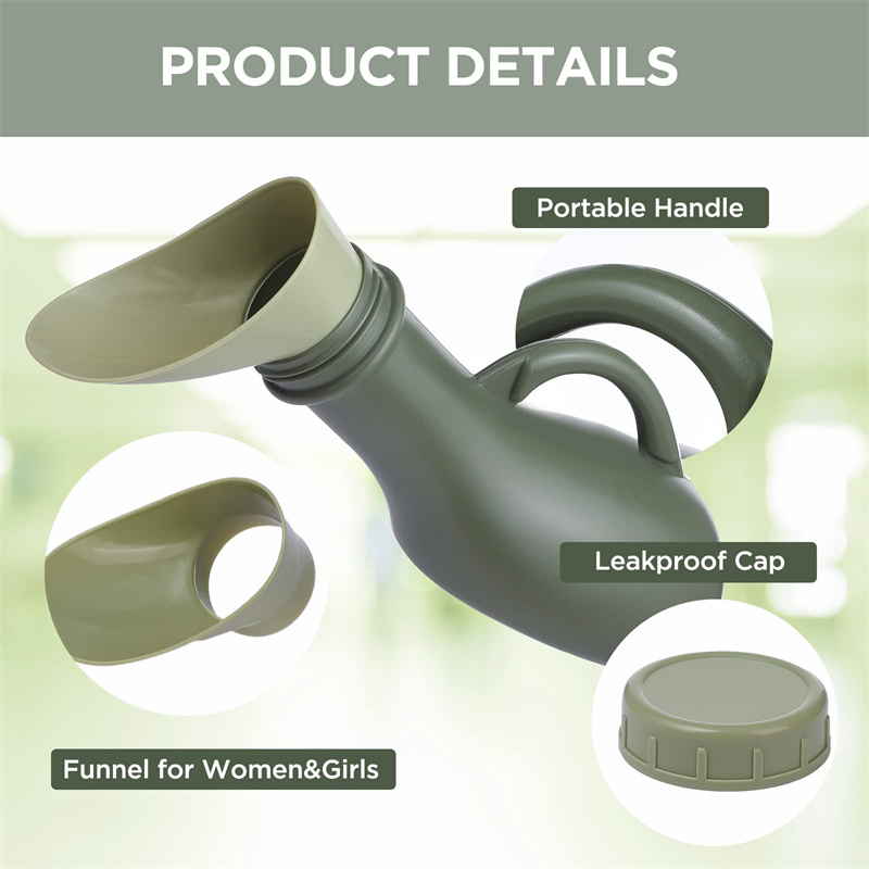 Portable Urinal 1000ml Spill P - огляд і ціна Outdoor Hunting Toilet