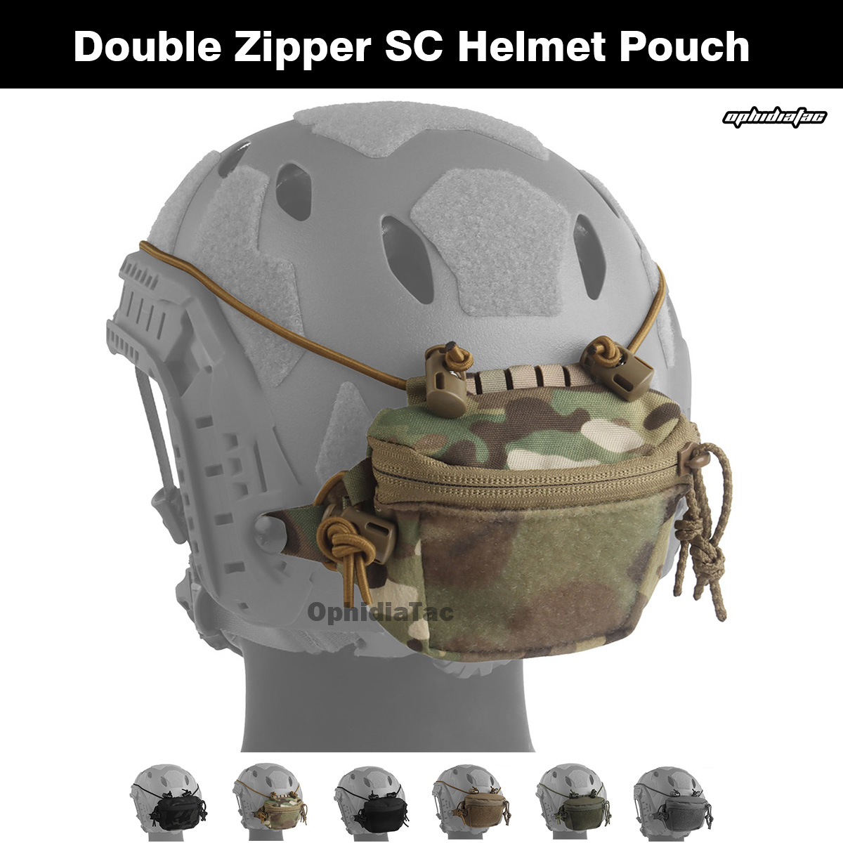 1000D Nylon Double Zipper Helm - огляд і ціна Hunting Outdoor Store