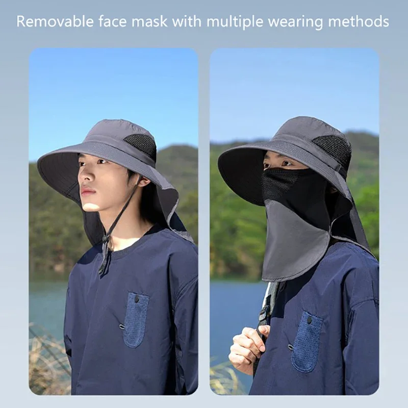 Summer Sun Hats UV Protection  - огляд і ціна Mens Outdoor Hunting Hats