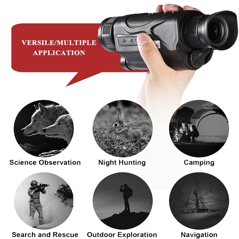 HD Digital Night Vision Monocu - огляд і ціна Outdoor Hunting Videos
