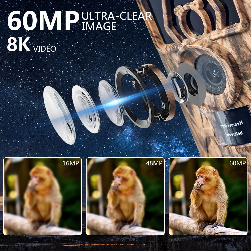 PR801W Ultra Clear 8K Video 60 - огляд і ціна Outdoor Hunting Videos