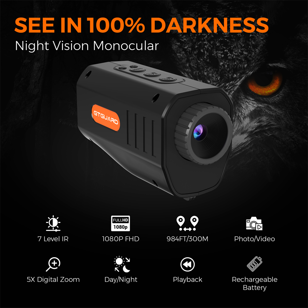 GTGUARD N3 Night Vision Monocu - огляд і ціна Outdoor Hunting Videos