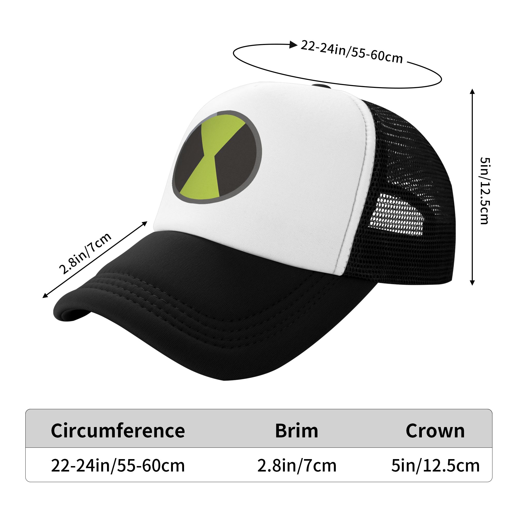 Summer Sun Hats Omnitrix Logo  - огляд і ціна Hunting Outdoor Logos