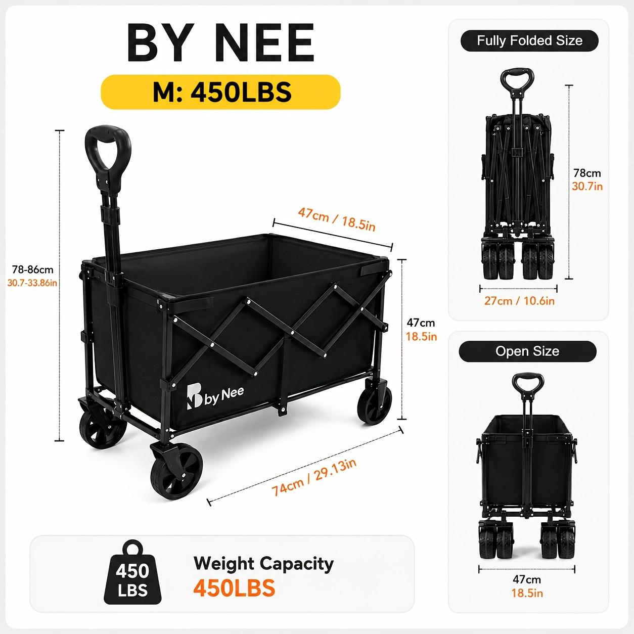 Heavy Duty Foldable Wagon Cart - огляд і ціна Hunting Outdoor Shop