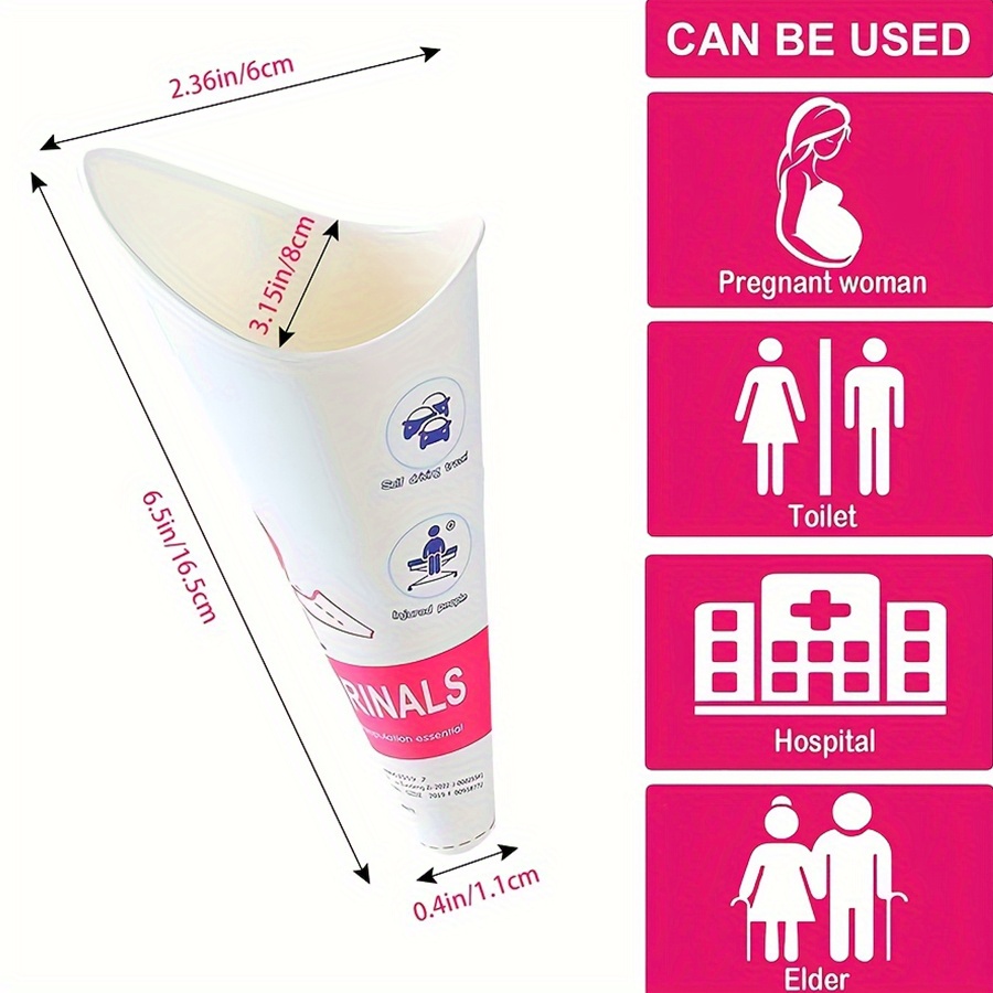6/12/24pcs Disposable Female U - огляд і ціна Outdoor Hunting Toilet
